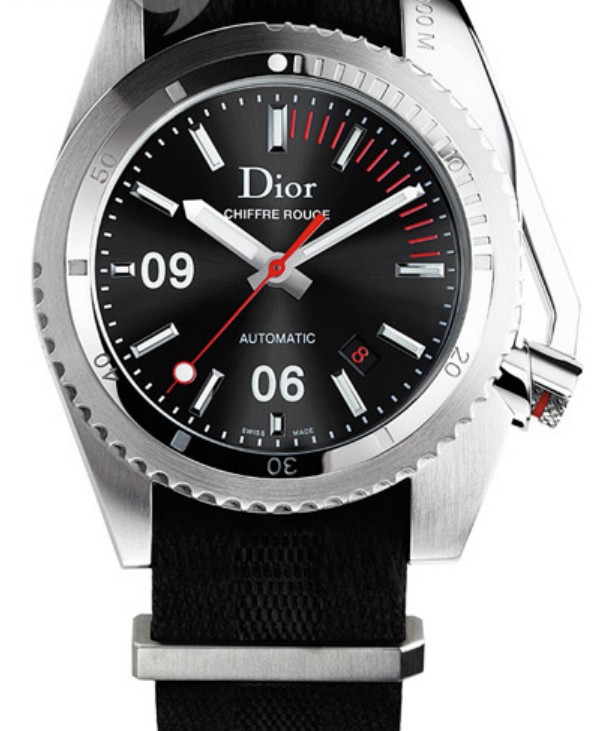 迪奧CHIFFRE ROUGE D01 FABRIC STRAP 42毫米手表