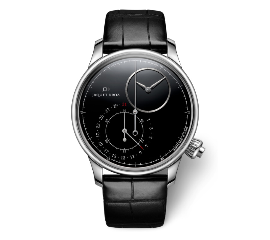 Jaquet Droz Grande Seconde 偏心計(jì)時(shí)碼表采用瑪瑙材質(zhì)