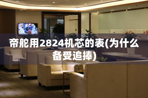 帝舵用2824機(jī)芯的表(為什么備受追捧)