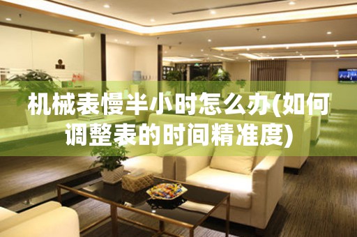 機(jī)械表慢半小時(shí)怎么辦(如何調(diào)整表的時(shí)間精準(zhǔn)度)