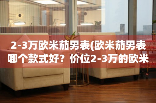 2-3萬歐米茄男表(歐米茄男表哪個(gè)款式好？?jī)r(jià)位2-3萬的歐米茄男表推薦)