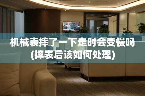 機(jī)械表摔了一下走時(shí)會(huì)變慢嗎(摔表后該如何處理)