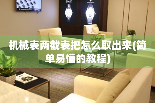 機(jī)械表兩截表把怎么取出來(lái)(簡(jiǎn)單易懂的教程)