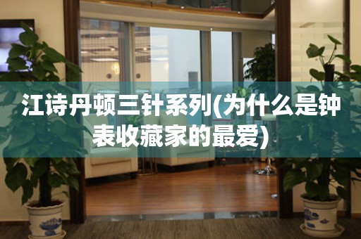 江詩丹頓三針系列(為什么是鐘表收藏家的最愛)
