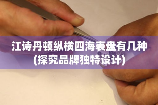 江詩丹頓縱橫四海表盤有幾種(探究品牌獨(dú)特設(shè)計)
