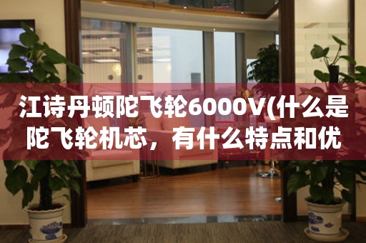 江詩丹頓陀飛輪6000V(什么是陀飛輪機芯，有什么特點和優(yōu)勢？)