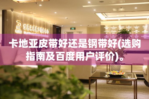 卡地亞皮帶好還是鋼帶好(選購指南及百度用戶評價)。