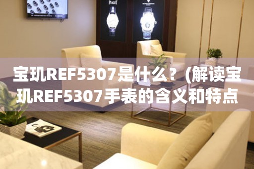 寶璣REF5307是什么？(解讀寶璣REF5307手表的含義和特點(diǎn))