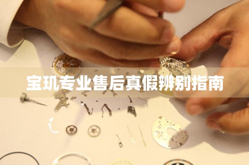寶璣專業(yè)售后真假辨別指南