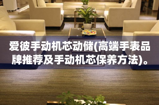 愛彼手動機芯動儲(高端手表品牌推薦及手動機芯保養(yǎng)方法)。