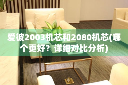 愛彼2003機芯和2080機芯(哪個更好？詳細對比分析)
