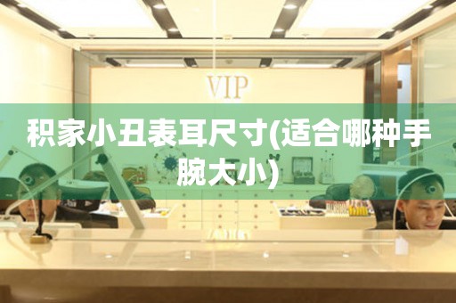 積家小丑表耳尺寸(適合哪種手腕大小)