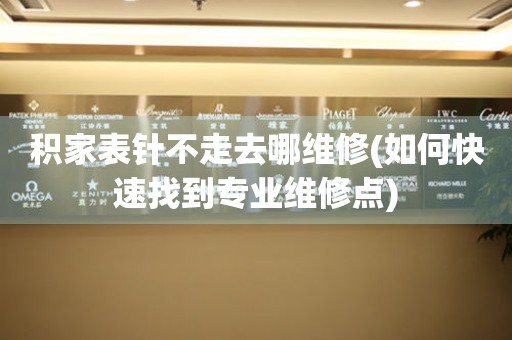 積家表針不走去哪維修(如何快速找到專業(yè)維修點(diǎn))