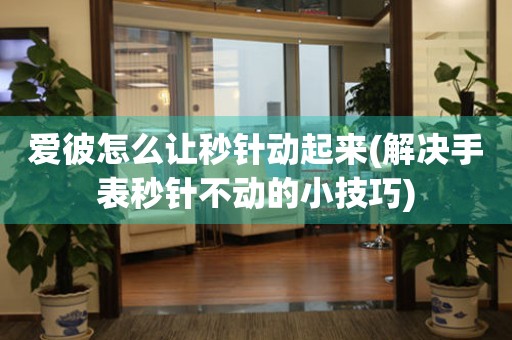 愛彼怎么讓秒針動(dòng)起來(解決手表秒針不動(dòng)的小技巧)