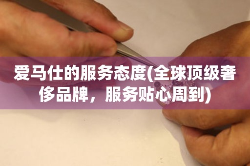 愛馬仕的服務態(tài)度(全球頂級奢侈品牌，服務貼心周到)