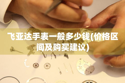 飛亞達(dá)手表一般多少錢(價格區(qū)間及購買建議)