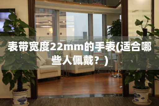 表帶寬度22mm的手表(適合哪些人佩戴？)
