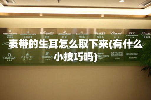 表帶的生耳怎么取下來(有什么小技巧嗎)