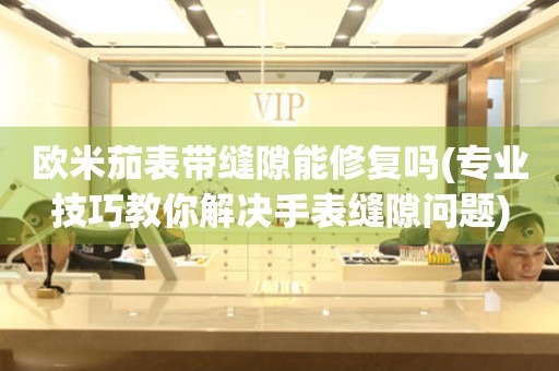歐米茄表帶縫隙能修復(fù)嗎(專業(yè)技巧教你解決手表縫隙問題)