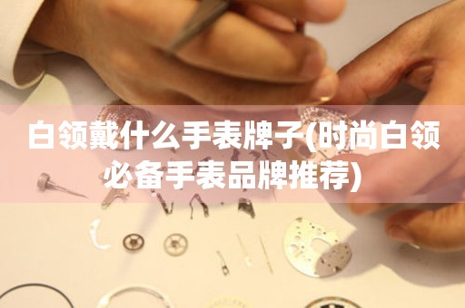 白領(lǐng)戴什么手表牌子(時(shí)尚白領(lǐng)必備手表品牌推薦)