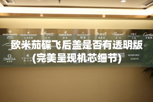 歐米茄碟飛后蓋是否有透明版(完美呈現(xiàn)機(jī)芯細(xì)節(jié))
