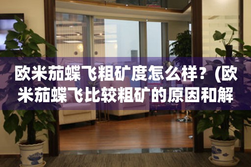 歐米茄蝶飛粗礦度怎么樣？(歐米茄蝶飛比較粗礦的原因和解決方法)