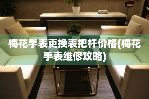 梅花手表更換表把桿價格(梅花手表維修攻略)