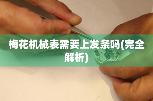 梅花機械表需要上發(fā)條嗎(完全解析)