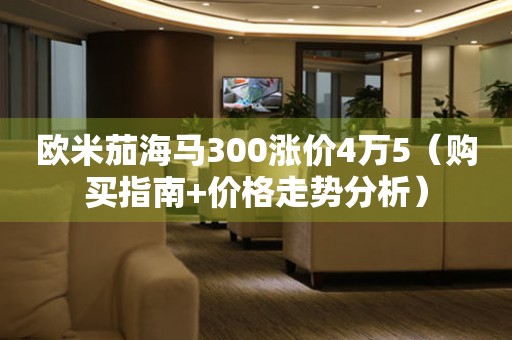歐米茄海馬300漲價(jià)4萬5（購買指南+價(jià)格走勢(shì)分析）