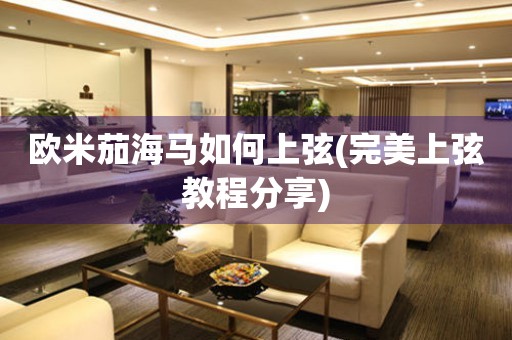 歐米茄海馬如何上弦(完美上弦教程分享)