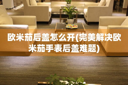 歐米茄后蓋怎么開(完美解決歐米茄手表后蓋難題)