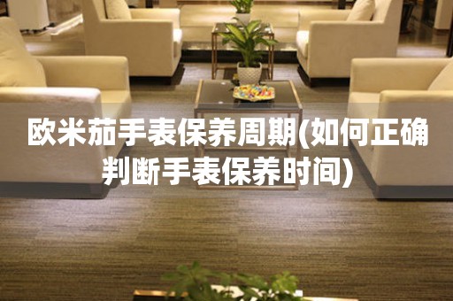 歐米茄手表保養(yǎng)周期(如何正確判斷手表保養(yǎng)時間)