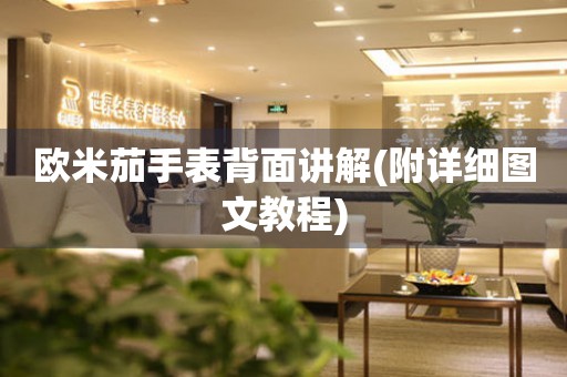歐米茄手表背面講解(附詳細(xì)圖文教程)