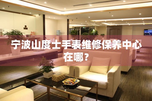 寧波山度士手表維修保養(yǎng)中心在哪？