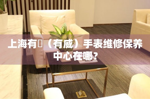 上海有喴（有威）手表維修保養(yǎng)中心在哪？