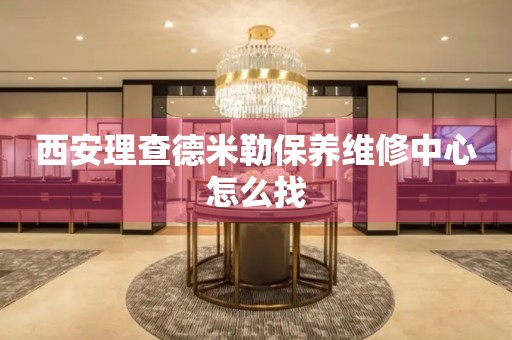 西安理查德米勒保養(yǎng)維修中心怎么找