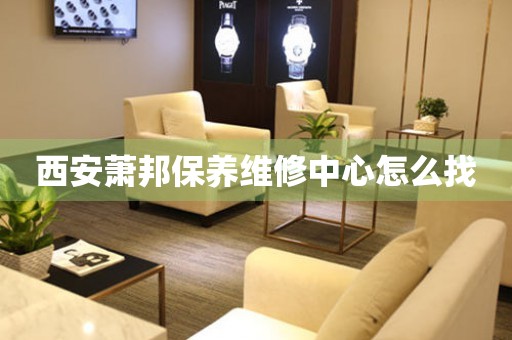 西安蕭邦保養(yǎng)維修中心怎么找