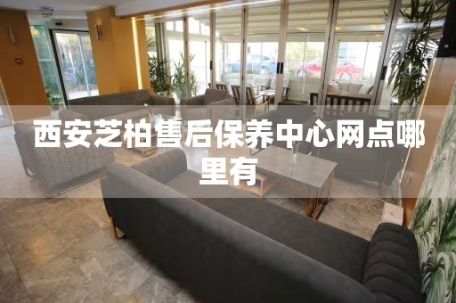 西安芝柏售后保養(yǎng)中心網(wǎng)點(diǎn)哪里有