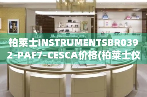 柏萊士INSTRUMENTSBR0392-PAF7-CESCA價(jià)格(柏萊士?jī)x器BR0392-PAF7-CESCA型號(hào)的價(jià)格及購(gòu)買渠道)