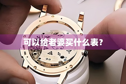可以給老婆買什么表？