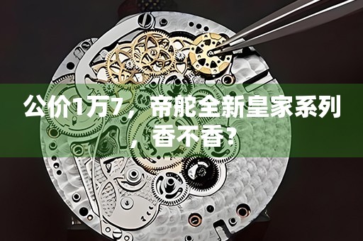 公價1萬7，帝舵全新皇家系列，香不香？