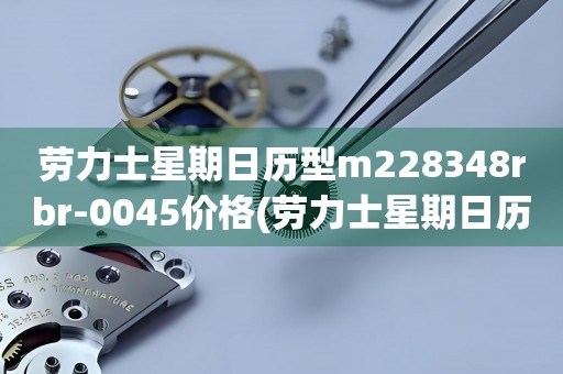 勞力士星期日歷型m228348rbr-0045價(jià)格(勞力士星期日歷型m228348rbr-0045價(jià)格查詢及購買攻略)