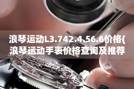 浪琴運(yùn)動L3.742.4.56.6價(jià)格(浪琴運(yùn)動手表價(jià)格查詢及推薦)