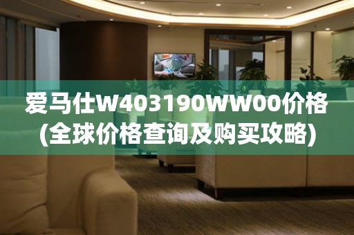 愛馬仕W403190WW00價(jià)格(全球價(jià)格查詢及購買攻略)