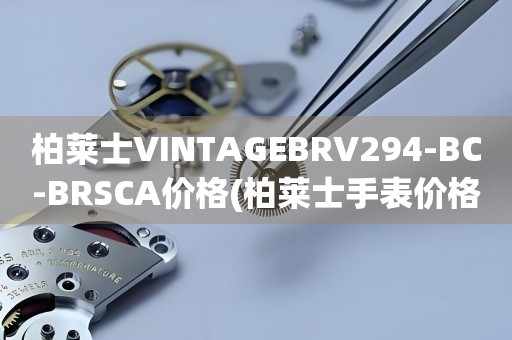 柏萊士VINTAGEBRV294-BC-BRSCA價格(柏萊士手表價格查詢及購買推薦)