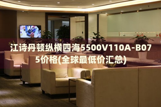 江詩丹頓縱橫四海5500V110A-B075價格(全球最低價匯總)