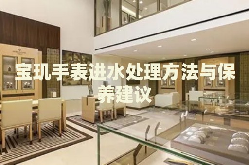 寶璣手表進(jìn)水處理方法與保養(yǎng)建議