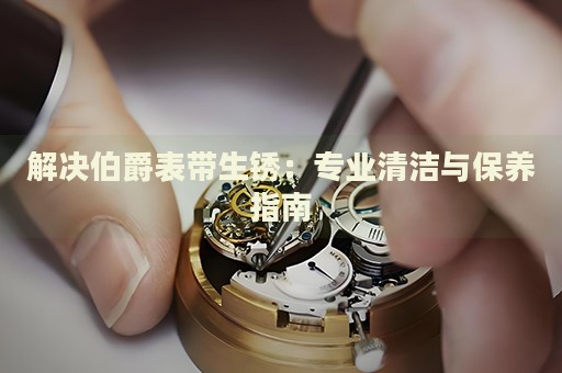 解決伯爵表帶生銹：專(zhuān)業(yè)清潔與保養(yǎng)指南