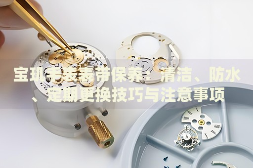 寶璣手表表帶保養(yǎng)：清潔、防水、定期更換技巧與注意事項(xiàng)