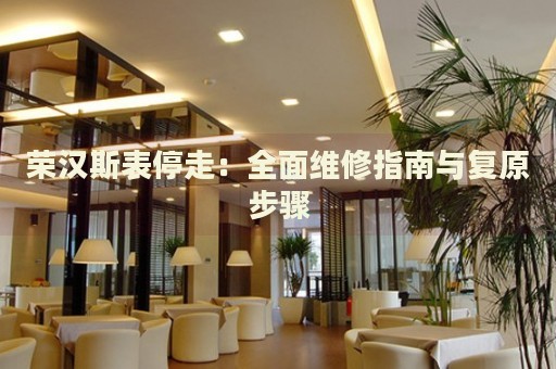 榮漢斯表停走：全面維修指南與復(fù)原步驟